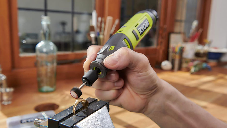 outil rotatif multifonctions sans fil RRT4-120GA15 Ryobi outil rotatif multifonctions sans fil RRT4-120GA15 Ryobi